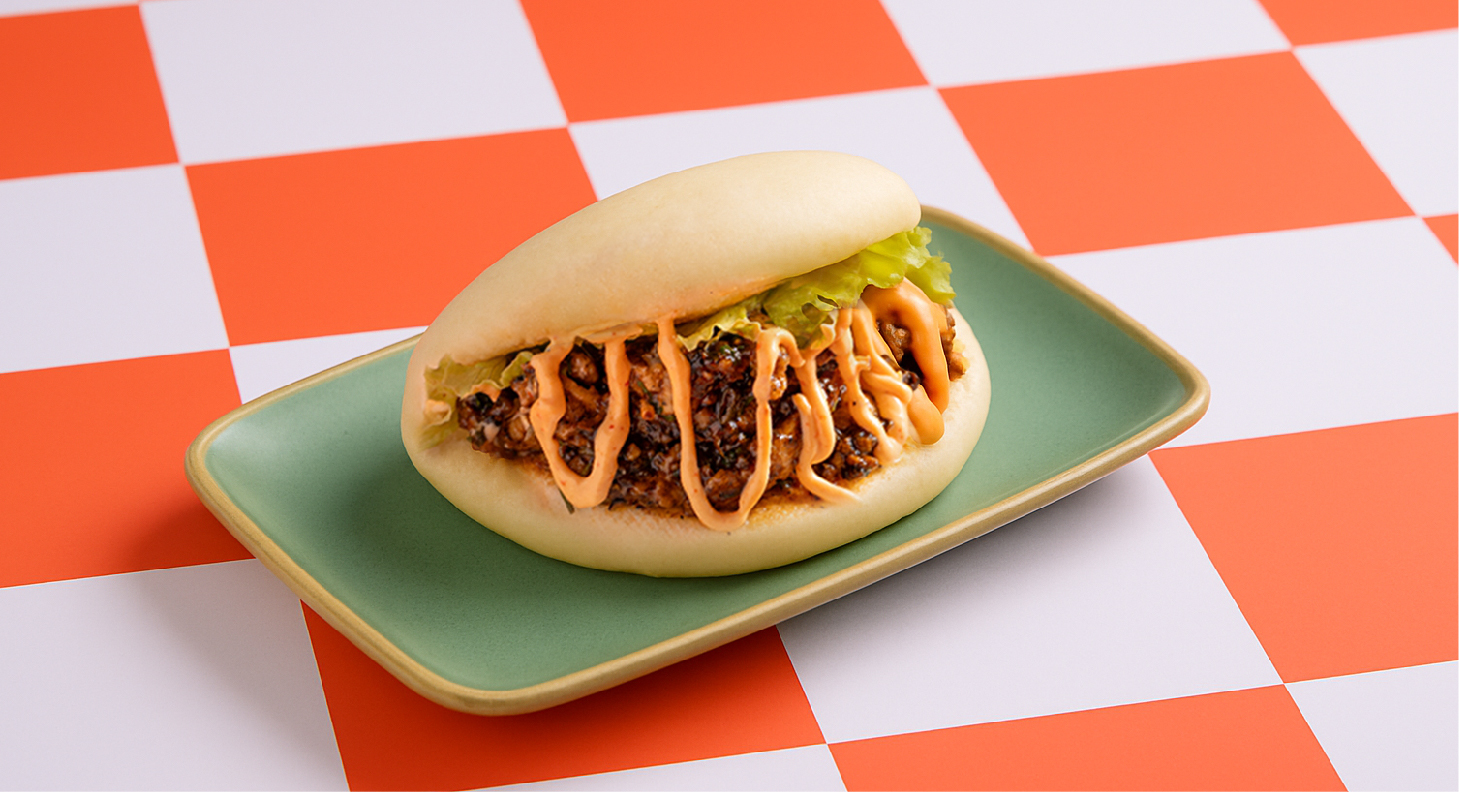 BLACK PEPPER CHICKEN BAO