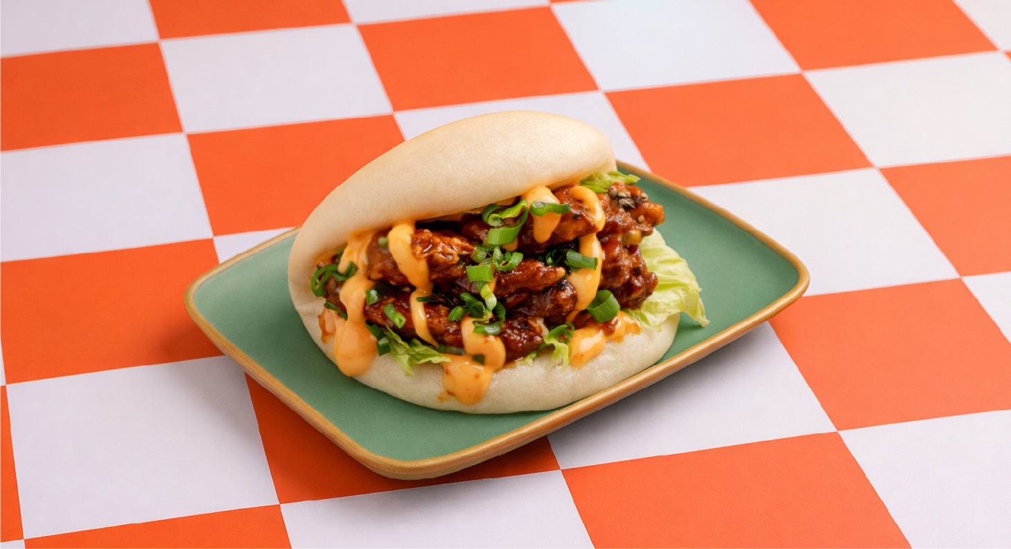 CHILLI CHICKEN BAO