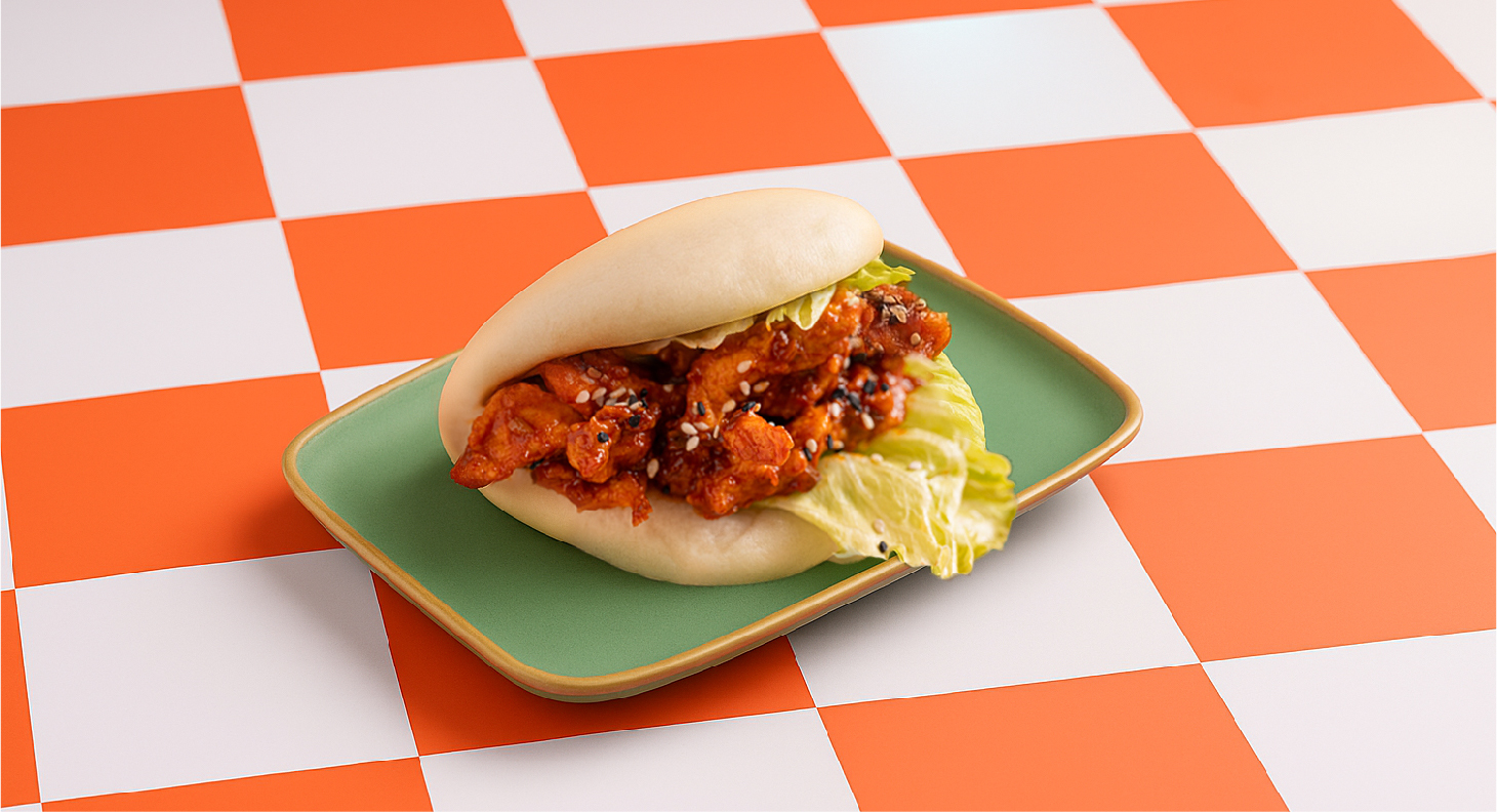 KOREAN CHICKEN BAO
