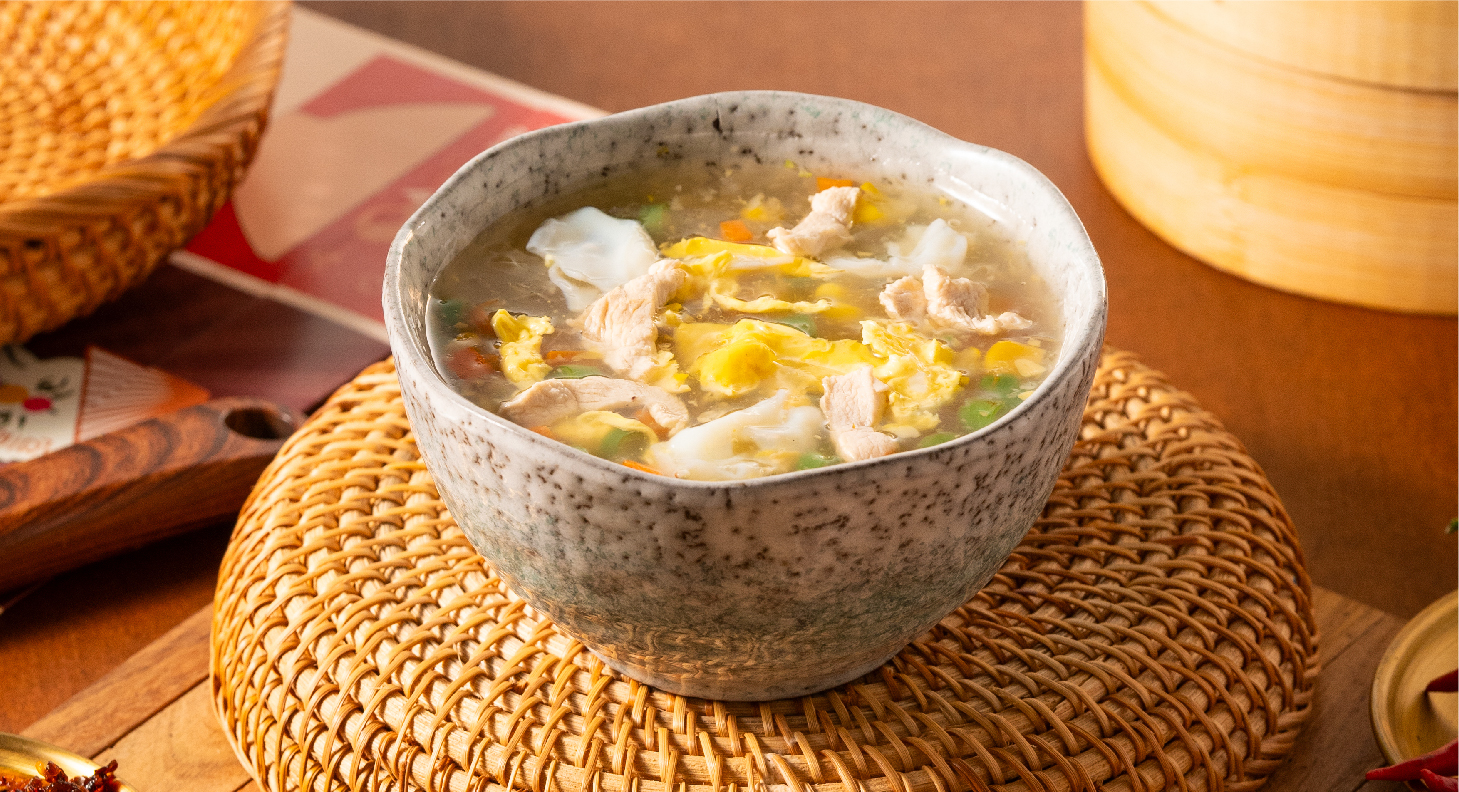 Sweet Corn Chicken Soup