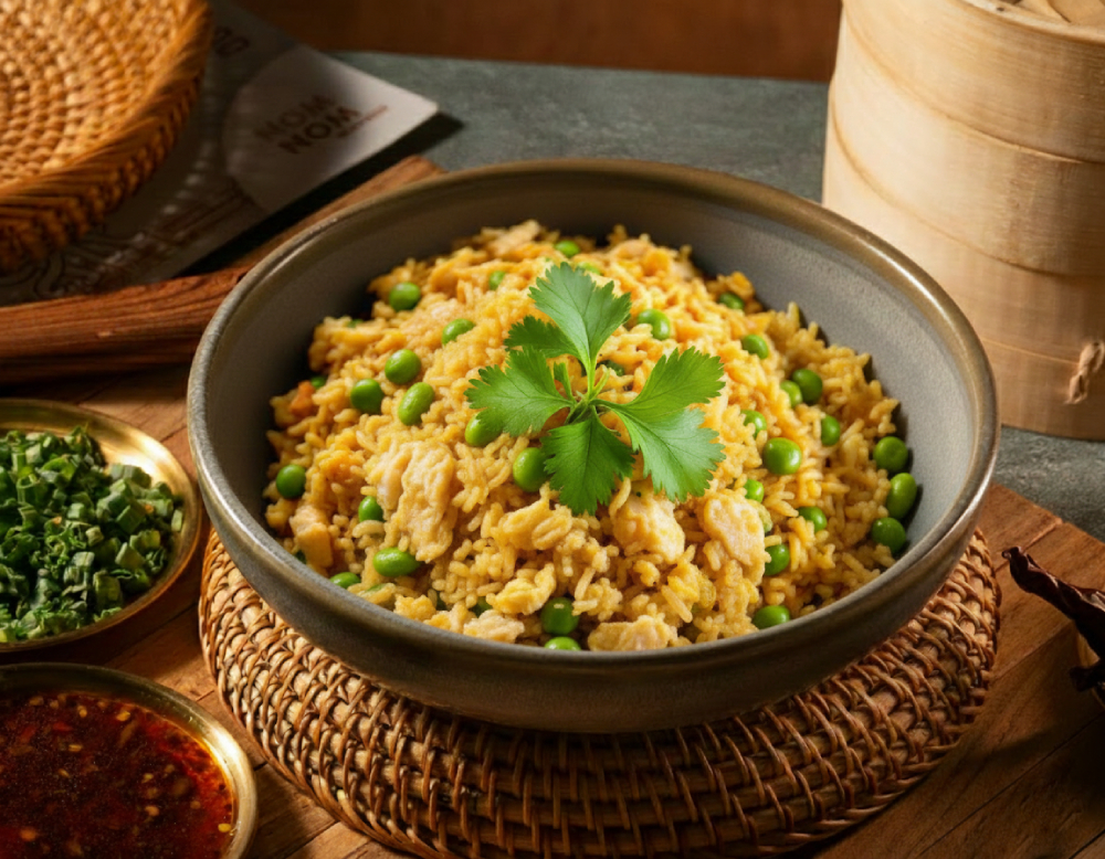 Egg Edamame Fried Rice (Full)