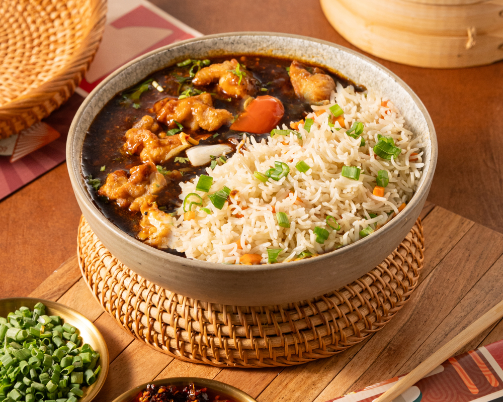 Manchurian Chicken Bowl (Full)