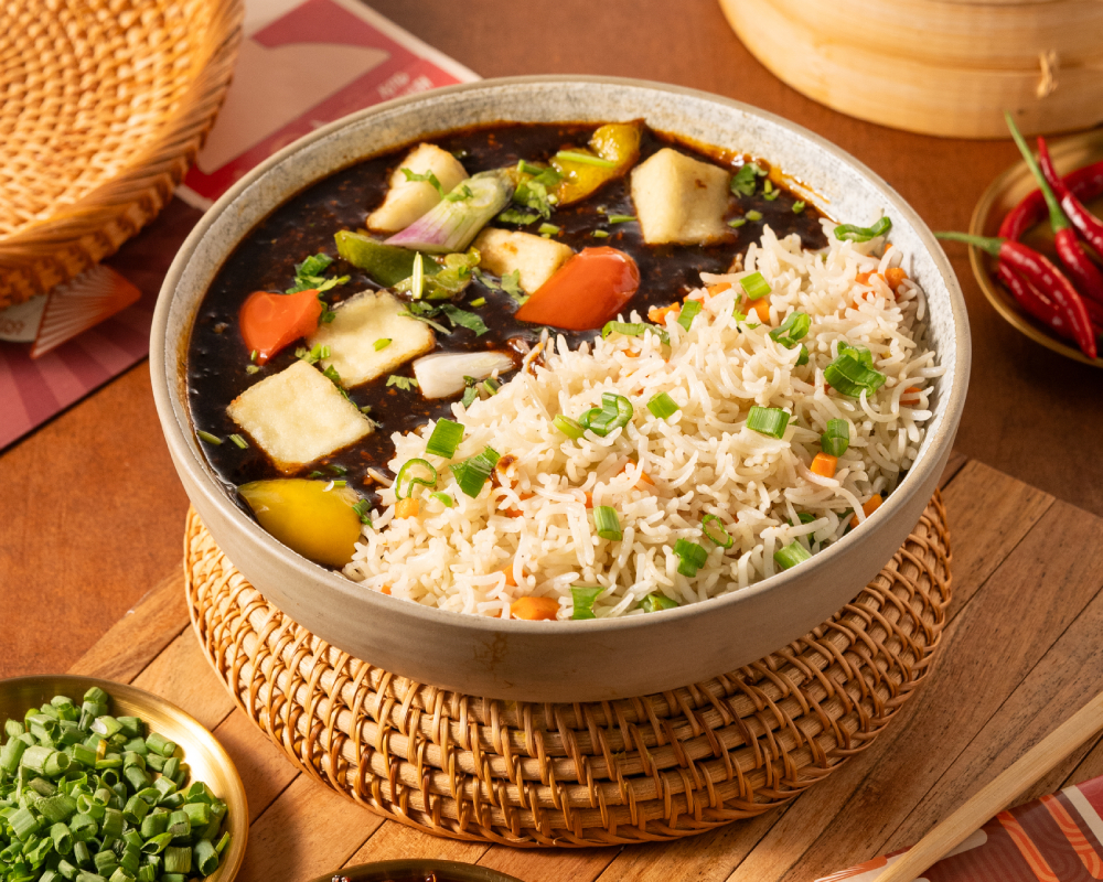 Black Pepper Paneer Bowl (Full)