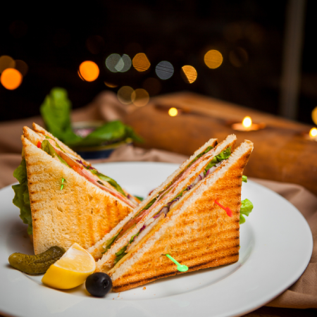 Veg Cheese Grill Sandwich